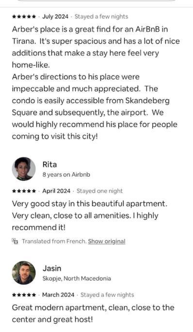 Tirana City Comfort المظهر الخارجي الصورة